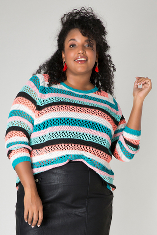 Trui Ivy Bella strepen print Maddy | 40032PA5046(0)&nbsp;