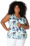 By Bella singlet print Marmaris | 32156PEA654/56(4)&nbsp;