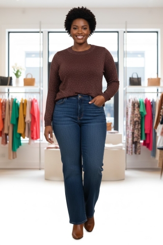 Vest ALYA Zhenzi bolero lurex brei | 2610701SEBR/0460XXL=58&nbsp;