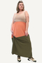 VERO MODA curve jurk IKA kleurbanen | 10232001IvyM-46/48&nbsp;