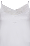 Singlet Zhenzi kant details | 2701608WHIT/0001XXL=58&nbsp;