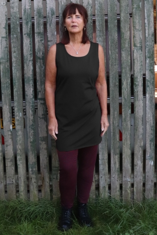 Jurk Boris soft touch binnenkant | 2317zwar4=48-50&nbsp;