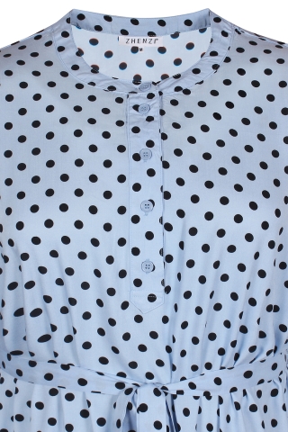 Jurk Zhenzi KULI blouse look stip | 21016655102M=46-48&nbsp;