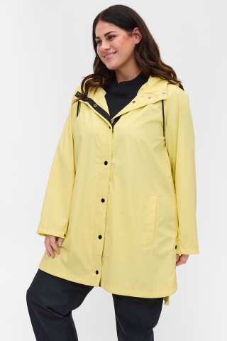 Zizzi jas RAINY regenjas parka model | CA52814ByellXXXL=60&nbsp;