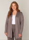 Base Level Curvy vest Ayla | 7000023browX-0(44)&nbsp;