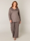 Base Level Curvy trui Anine | 7000024browX-0(44)&nbsp;