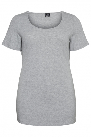 VERO MODA curve shirt PAXI | 10251961ligh/greyM-46/48&nbsp;