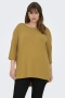 ONLY shirt 3/4 mouw ronde hals | 15229806WINEM=46/48&nbsp;