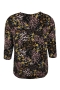 Shirt Zhenzi V-hals print | 2101649blac/6888S=42-44&nbsp;