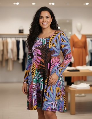 Ophilia tuniek Alina print | Alina 21W pricora/leav1=42&nbsp;