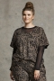 Zhenzi shirt SKIN doorschijnend | 2508022Blac/0900S=42-44&nbsp;