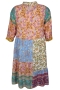 Zhenzi jurk MIXIE patchwork | 2510056peac/2390S=42-44&nbsp;