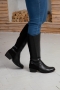 JJ Hoge laars Versailles Wijdte 55 c | 1418550Zwars36&nbsp;