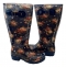 JJ Regenlaars Wellies Wijdte L | 9900011Zwar/polks37&nbsp;