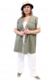 Ellenbee gilet lang canvas | 4490kakiS&nbsp;
