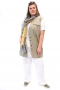 Ellenbee gilet lang canvas | 4490kakiS&nbsp;