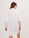 Mat fashion blouse grote opdruk | 77013010blacS/M=44-48&nbsp;