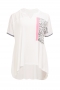 Mat fashion shirt A lijn opdruk | 77011045blacS=44-46&nbsp;