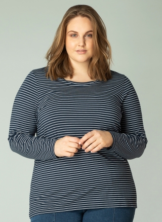 YESTA streepshirt lange mouwen | A0026332074X-0(44)&nbsp;