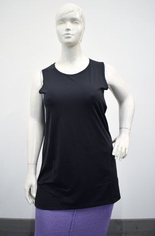 Deluca lang singlet lage hals | 522654zwar3XL&nbsp;
