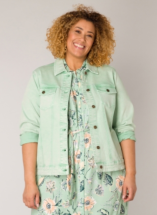 YESTA jeans jasje groen Jenae | A0027433056X-0(44)&nbsp;