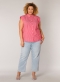 YESTA mousloze streep blouse | A0028186017X-0(44)&nbsp;