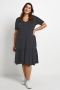 Kaffe Curve jurk Cilda katoen tricot | 10581158K005S=44&nbsp;