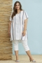 Zhenzi tuniek TAMRA streep | 23045575104M=46-48&nbsp;