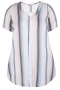 Zhenzi tuniek TAMRA streep | 23045575104M=46-48&nbsp;