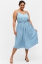 Zizzi jurk VMILLE Tencel denim | V90120F1025XXL&nbsp;