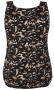 ZHENZI singlet EULAH bloemprint | 2304521SAND/0224XL=54-56&nbsp;