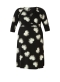 COLLETTA jurk overslag look | 90000171300X-0(44)&nbsp;
