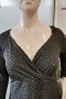 COLLETTA jurk overslag hals | 90000911330X-0(44)&nbsp;