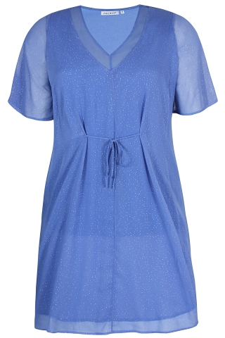 ZHENZI jurk MEGANE voile glans | 24102335406M=46-48&nbsp;