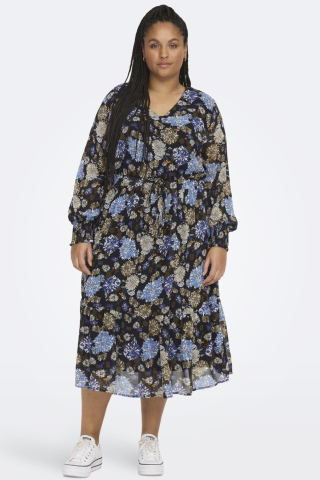 ONLY jurk CARMILRA voile print | 15280322HOFU42&nbsp;