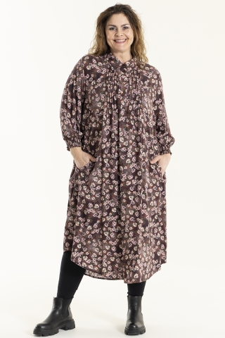 Gozzip jurk Jeanett print plooipas | G226020eggp/prinS=42/44&nbsp;