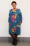 Jurk Augusta viscose Ophilia Print | Augusta viscose PrinBlue/Gard1=42&nbsp;