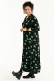 Studio jurk Sissi lang print | S231810blac/greeS=42/44&nbsp;
