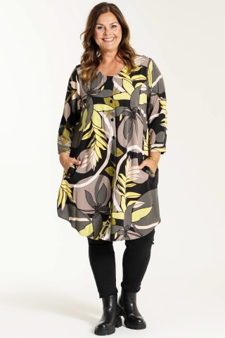 Gozzip tuniek blouse Elisabeth | G232015blac/prinL=50/52&nbsp;