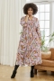 ZHENZI Eco jurk MAELIE | 2701462ARWA/6830XL=54-56&nbsp;