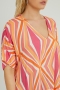 Mat fashion jurk kort voor | 79017032FUCHL=52-54&nbsp;