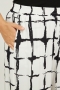 Mat fashion broek grote print | 79012039BLAC/BIGL=52-54&nbsp;