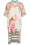 Mat fashion jurk randdessin | 79017140MULTM=48-50&nbsp;