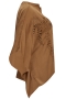 Mat fashion blouse opengewerkt | 79011085MOCHS/M=44-48&nbsp;