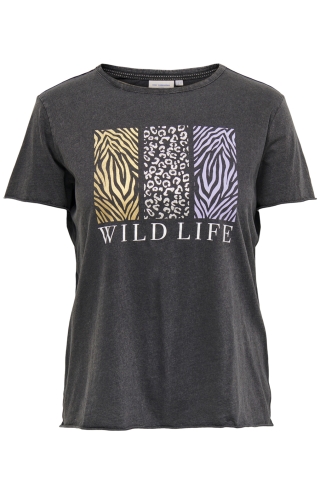 ONLY shirt CARMIKO opdruk voor | 15286980BLAC/PRINM=46/48&nbsp;