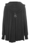 Gozzip tuniek Lisa capuchon detail | G232203blacS=42/44&nbsp;