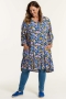 Gozzip tuniek Alina ruche rand | G232046blue/prinM=46/48&nbsp;