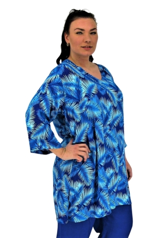 Luna Serena kenza tuniek Vhals veer | kenza09blue/veer46-56&nbsp;