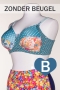 Disismi Aqua BH zonder beugels Swede | B72366aqua/B105&nbsp;