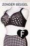 Disismi Dot Polka BH zonder beugels | B72365zwar/E100&nbsp;
